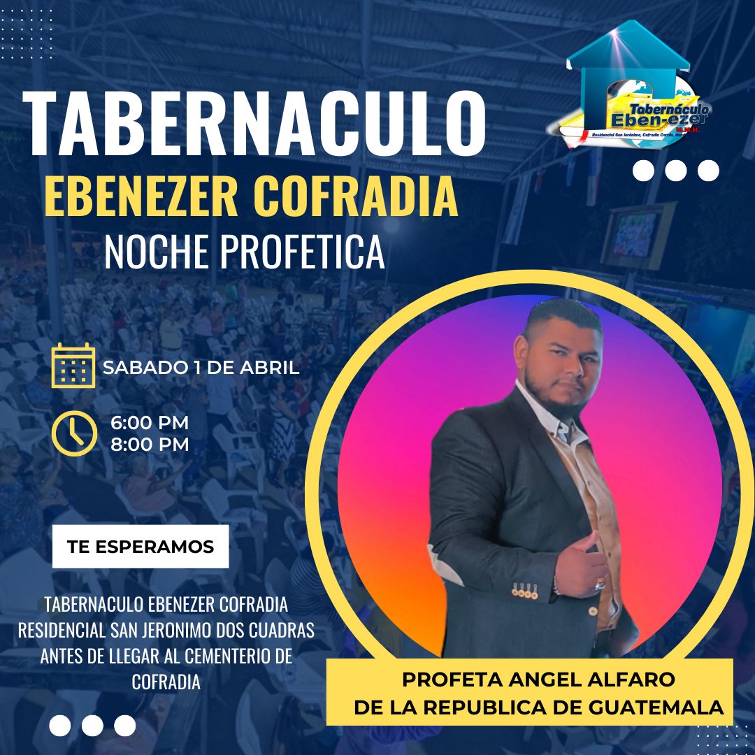 Noche profetica 1 de abril 2022 Noche profetica 1 de abril 2022