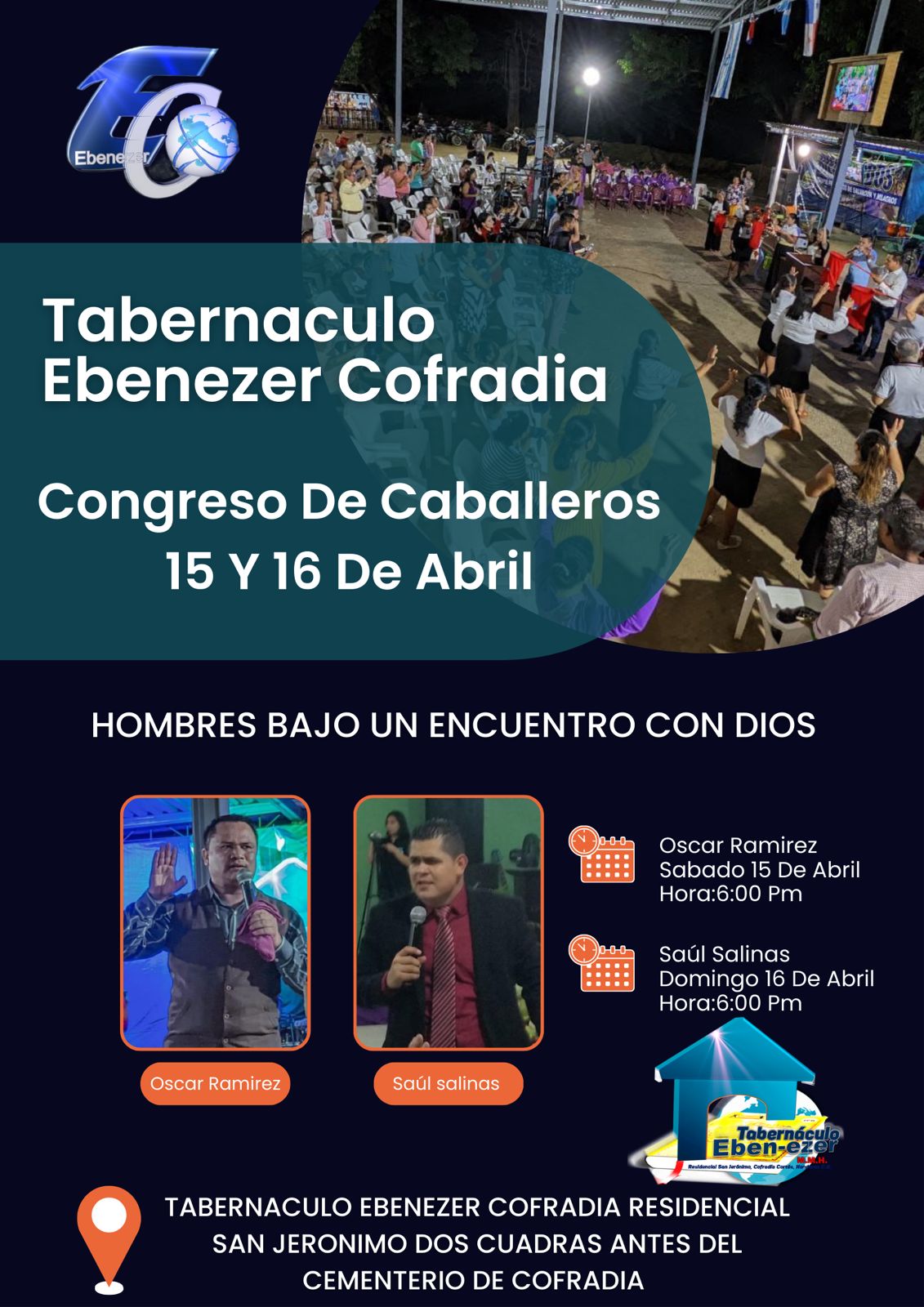 Evento de Caballeros 15 de Abril 2023