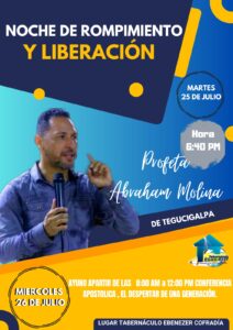 Noche de rompimiento y liberacion 25 de julio 2023